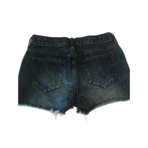 Madewell cut off denim jean shorts size 24 - Picture 5 of 9